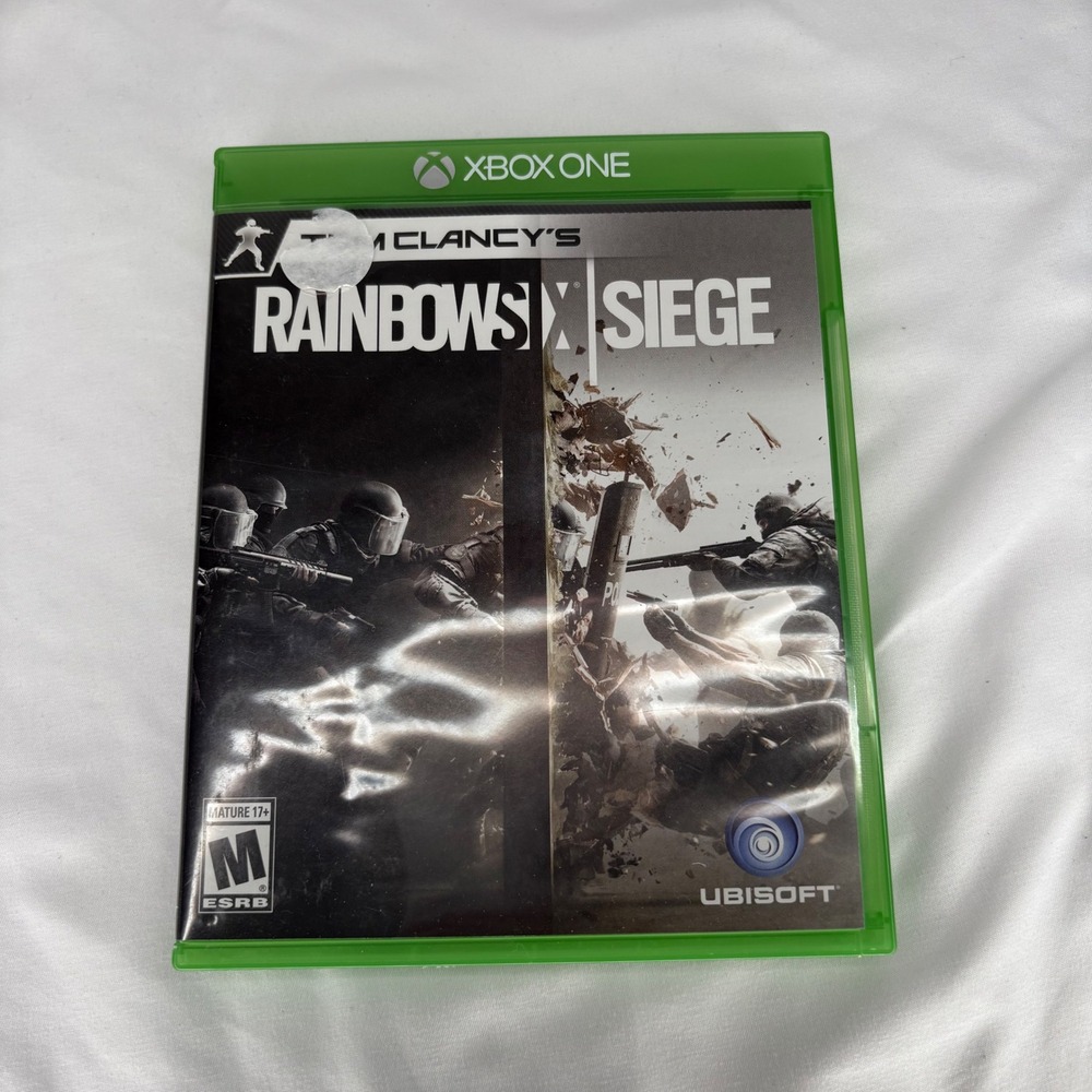 Tom Clancy's Rainbow Six Siege Xbox One Ubisoft Video Game Shooter 2015